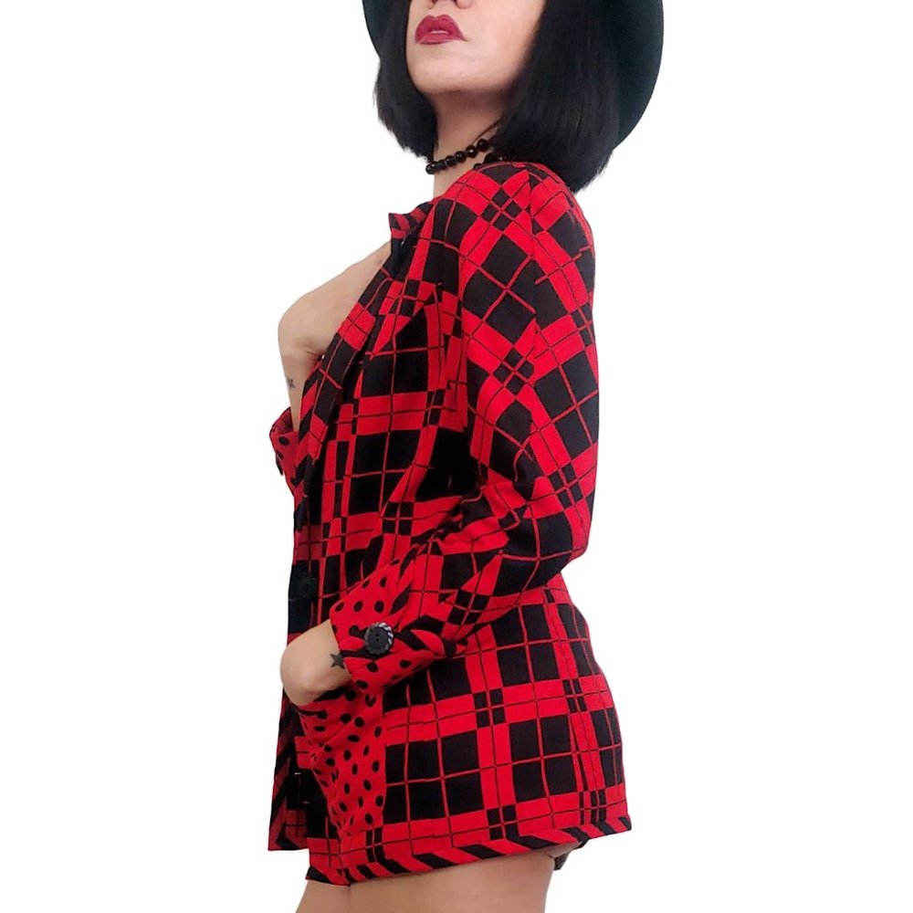 Vintage Raul Blanco 100% Silk Jacket